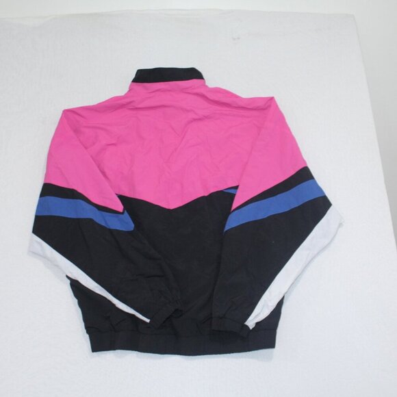 Pacsun Men Retro Black Pink Jacket Varsity Long Sleeve Casual Size XL - Picture 2 of 7